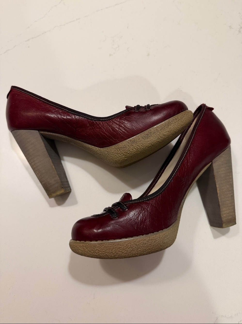Lacoste Missie leather pumps - Picture 3 of 9